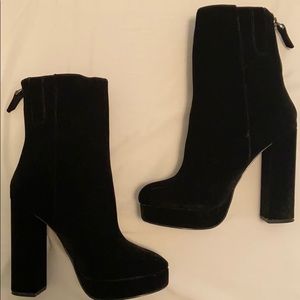 Block Heel Booties